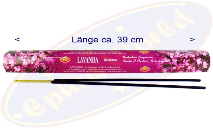 SAC Lavender XL Räucherstäbchen (Garten)