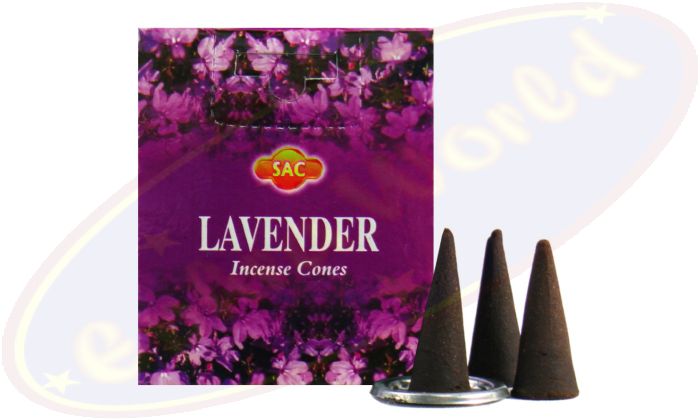 SAC Lavender Räucherkegel
