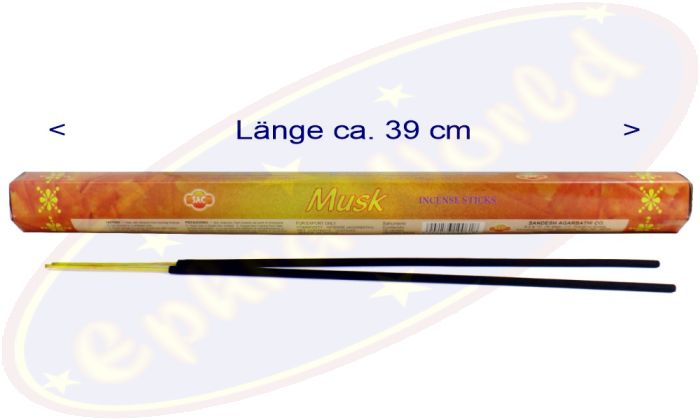 SAC Musk (Moschus) XL Räucherstäbchen (Garten)