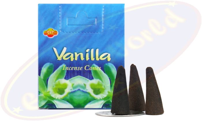 SAC Vanilla Räucherkegel
