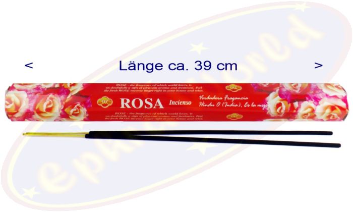 SAC Rose XL Räucherstäbchen (Garten)
