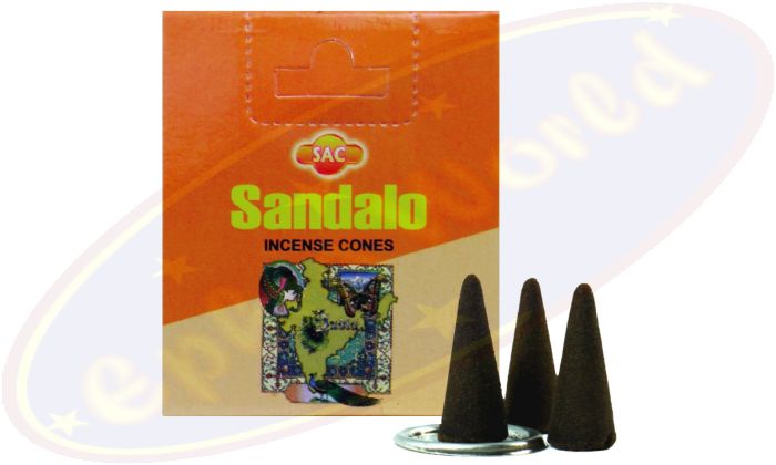 SAC Sandalo (Sandelholz) Räucherkegel
