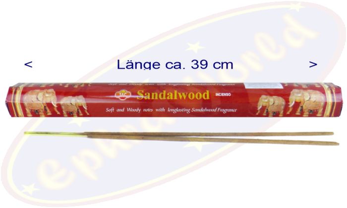 SAC Sandalwood (Sandelholz) XL Masala Räucherstäbchen