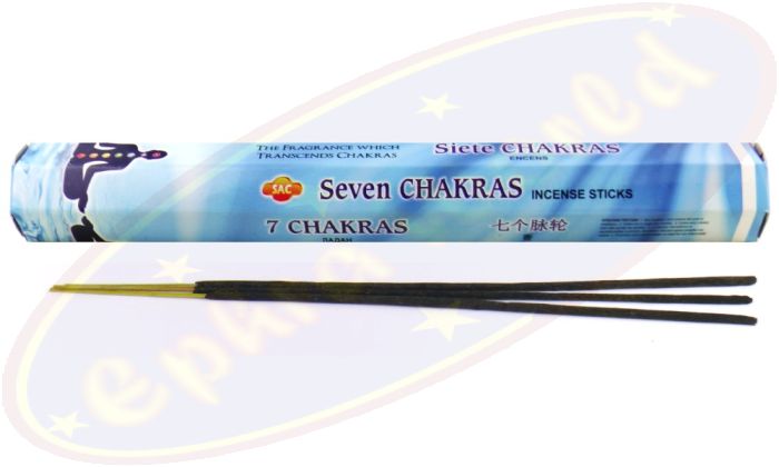 SAC Seven Chakras Räucherstäbchen