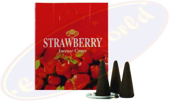 SAC Strawberry (Erdbeere) Räucherkegel
