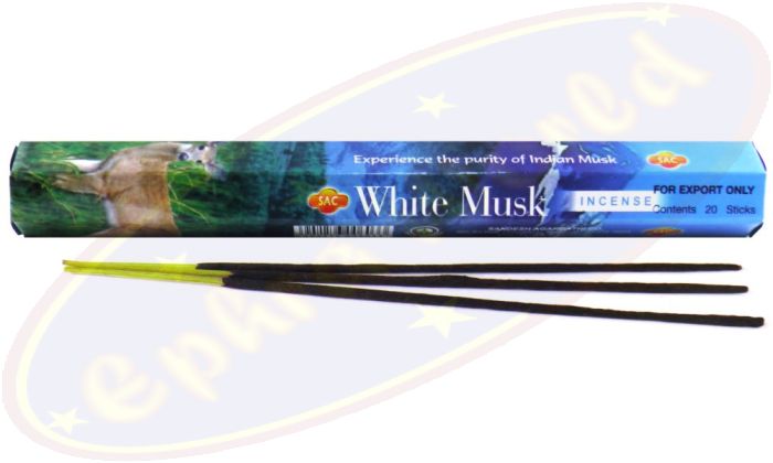 SAC White Musk (Moschus) Räucherstäbchen