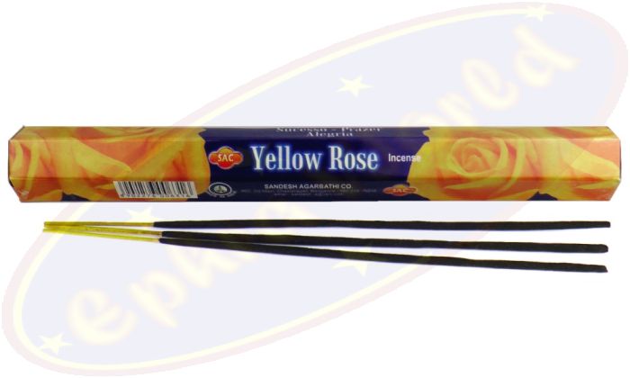 SAC Yellow Rose Räucherstäbchen