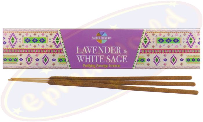 Sacred Elements Lavender & White Sage Masala Räucherstäbchen