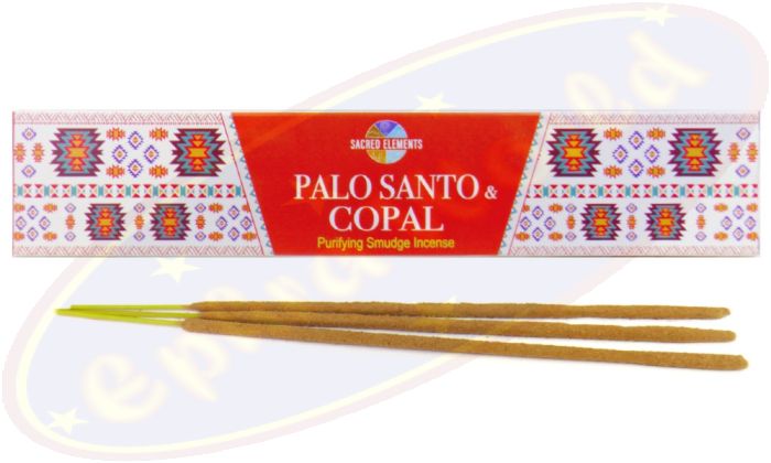 Sacred Elements Palo Santo Copal Masala Räucherstäbchen