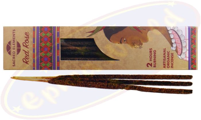Sacred Elements Smudge Masala Räucherstäbchen Red Rose