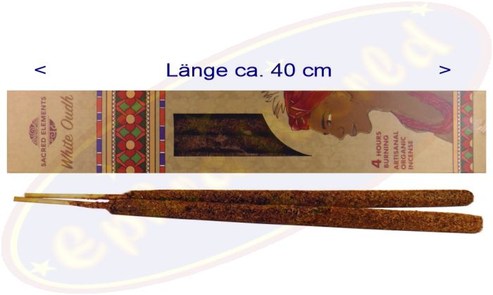 Sacred Elements XL Smudge Masala Räucherstäbchen White Oudh