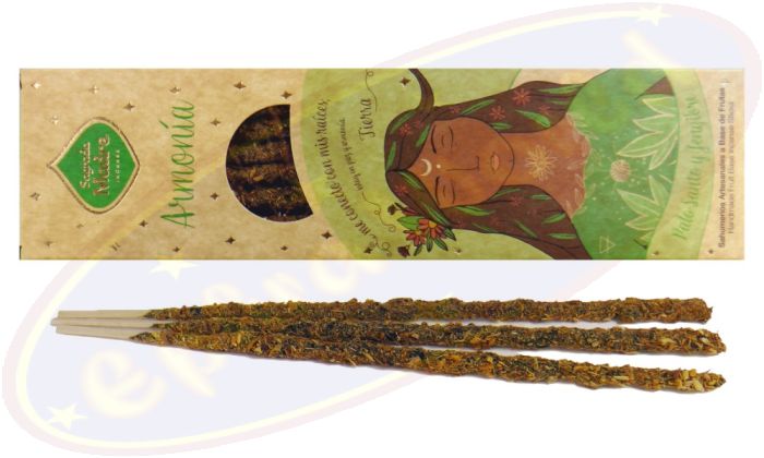 Sagrada Madre 5 Elements Armonia Tierra/Erde Smudge Räucherstäbchen