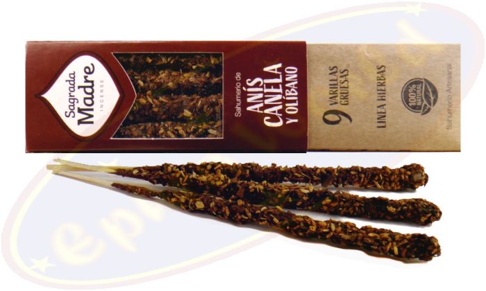 Sagrada Madre extra Premium Smudge Räucherstäbchen Anis, Zimt & Weihrauch