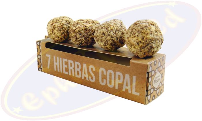 Sagrada Madre Bombita Defumacion Activada 4er 7 Kräuter/Hierbas & Copal