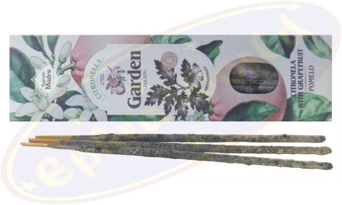 Sagrada Madre Garden Citronella & Grapefruit Smudge Räucherstäbchen