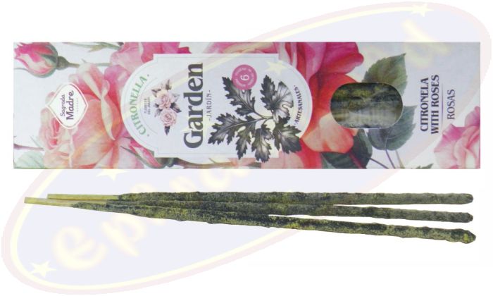 Sagrada Madre Garden Citronella & Roses Smudge Räucherstäbchen