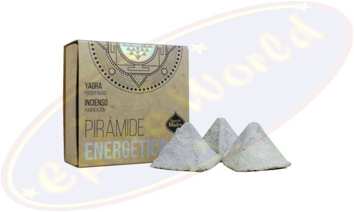 Sagrada Madre energetische Räucherpyramiden Yagra & Weihrauch