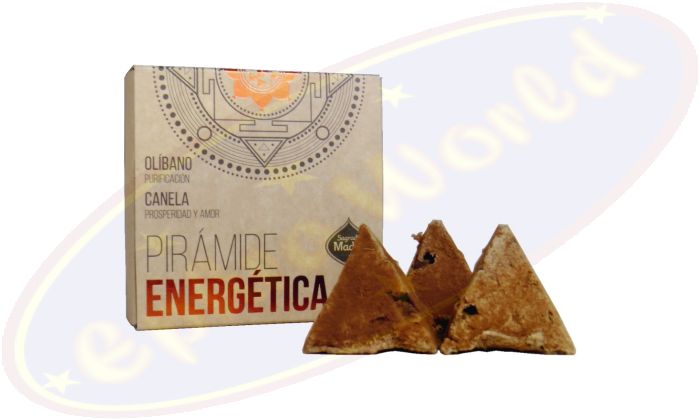 Sagrada Madre energetische Räucherpyramiden Weihrauch & Zimt