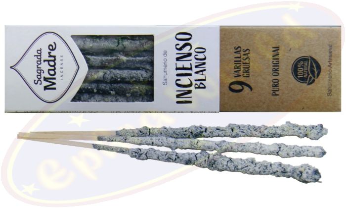 Sagrada Madre extra Premium Smudge Räucherstäbchen weißer Weihrauch