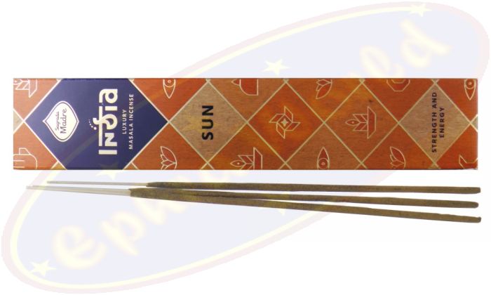 Sagrada Madre India Luxury Masala Räucherstäbchen Sun