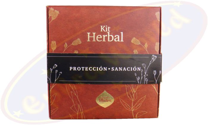 Sagrada Madre Kit Schutz & Heilung/Proteccion & Sanacion Kräuterräucherwerk