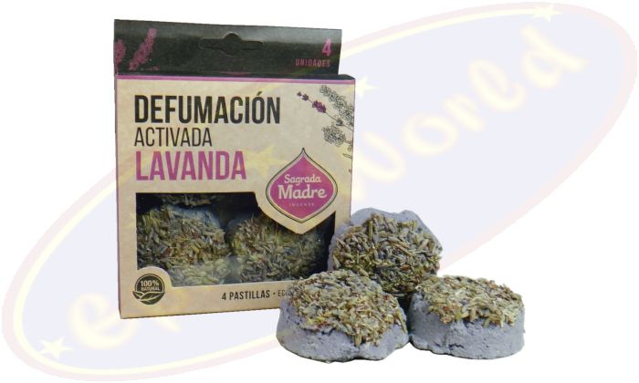 Sagrada Madre aktive Entgiftung Räucherpastillen Lavendel