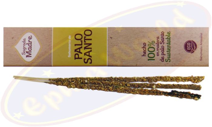 Sagrada Madre 100% Natural Smudge Räucherstäbchen Palo Santo