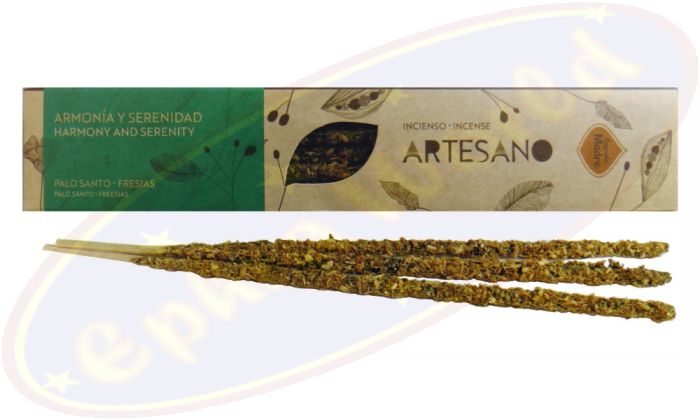 Sagrada Madre Artesano Smudge Räucherstäbchen Palo Santo & Fresias