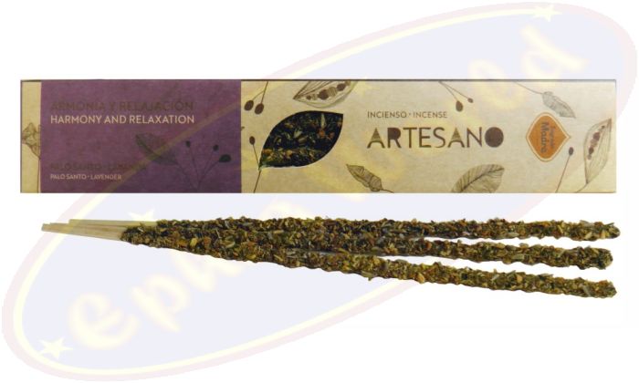 Sagrada Madre Artesano Smudge Räucherstäbchen Palo Santo & Lavender