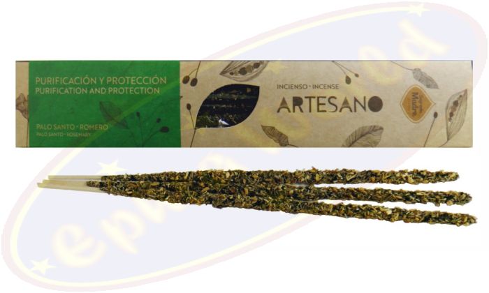 Sagrada Madre Artesano Smudge Räucherstäbchen Palo Santo & Romero