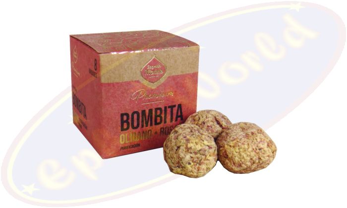 Sagrada Madre 8 Premium Bombita Weihrauch/Olibano Rose