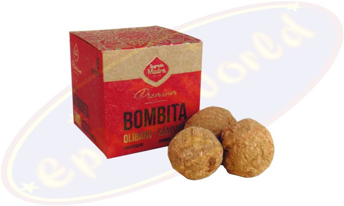 Sagrada Madre 8 Premium Bombita Weihrauch/Olibano Sandalo