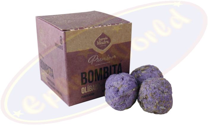 Sagrada Madre 8 Premium Bombita Weihrauch Lavendel/Olibanum Lavanda