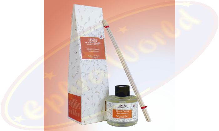 Le Chatelard 1802 Sandalwood Aroma Diffuser 100ml Glasflakon