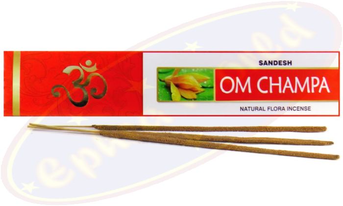 Sandesh Om Champa Masala Räucherstäbchen