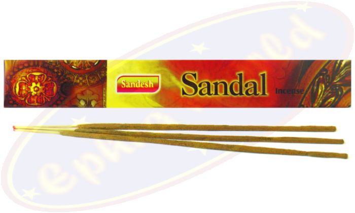 Sandesh Sandal (Sandelholz) Masala Räucherstäbchen
