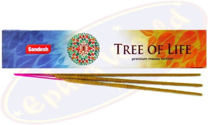 Sandesh Tree Of Life Masala Räucherstäbchen
