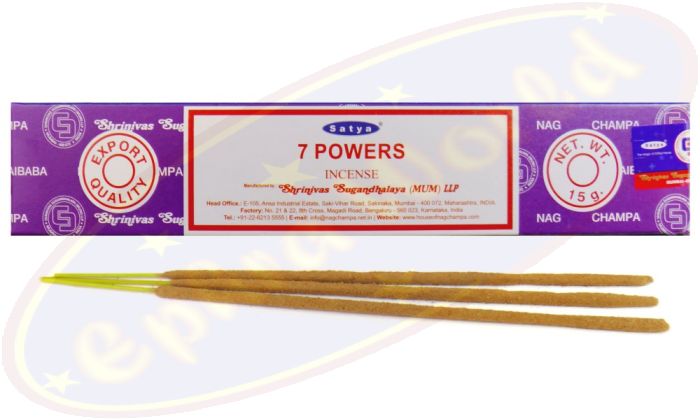 Satya 7 Powers Masala Räucherstäbchen (MUM) LLP
