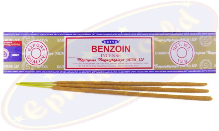 Satya Benzoin Masala Räucherstäbchen (MUM) LLP