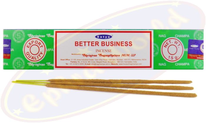 Satya Better Business Masala Räucherstäbchen (MUM) LLP