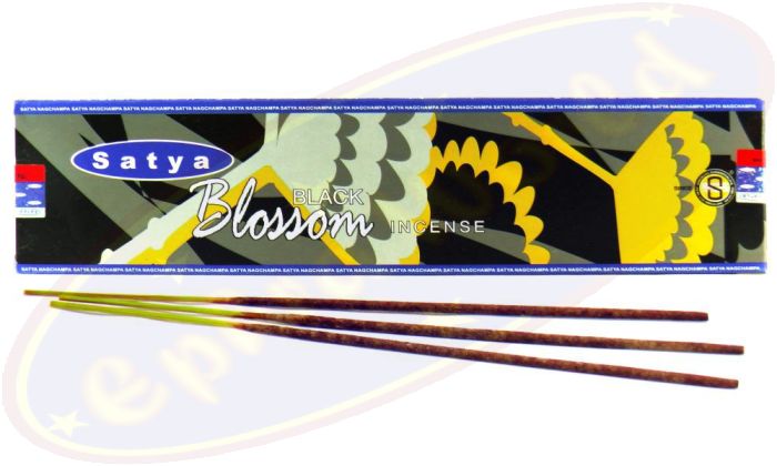 Satya Black Blossom Räucherstäbchen 20g (BNG) LLP