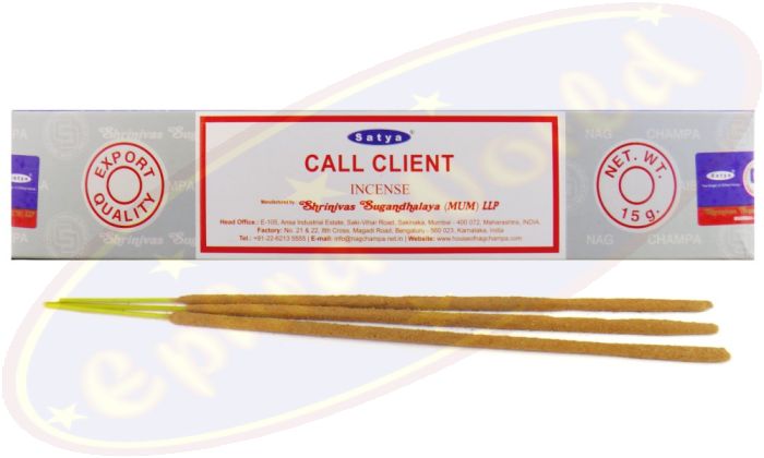Satya Call Client Masala Räucherstäbchen (MUM) LLP