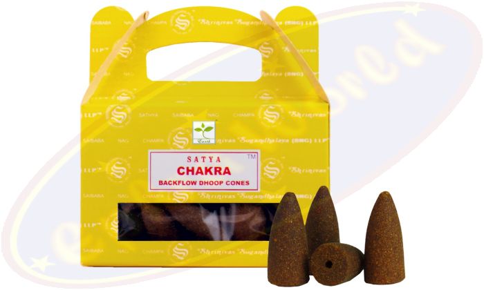 Satya Chakra Backflow Cones/Rückflussräucherkegel (BNG) LLP