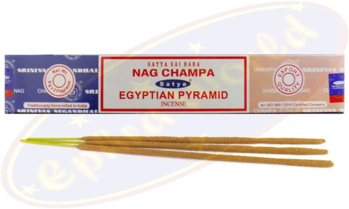 Satya Sai Baba Nag Champa & Egyptian Pyramid Combo Masala Räucherstäbchen (MUM) LLP