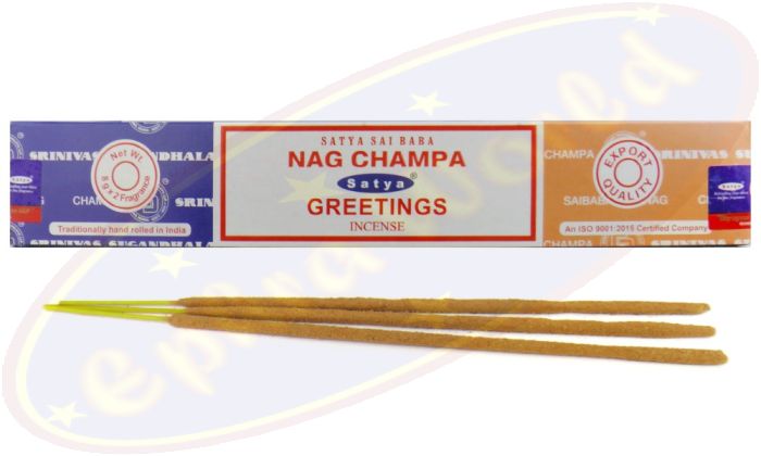 Satya Sai Baba Nag Champa & Greetings Combo Masala Räucherstäbchen (MUM) LLP