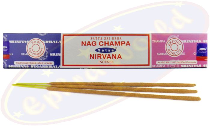 Satya Sai Baba Nag Champa & Nirvana Combo Masala Räucherstäbchen (MUM) LLP