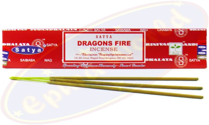 Satya Dragons Fire Earth Masala Räucherstäbchen (BNG) LLP