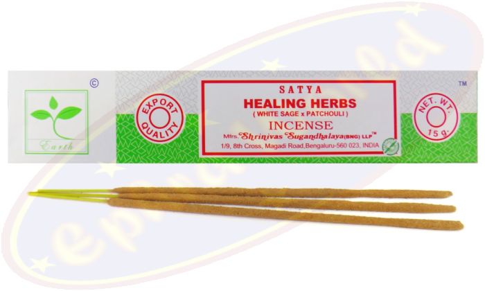 Satya Earth Healing Herbs Masala Räucherstäbchen (BNG) LLP