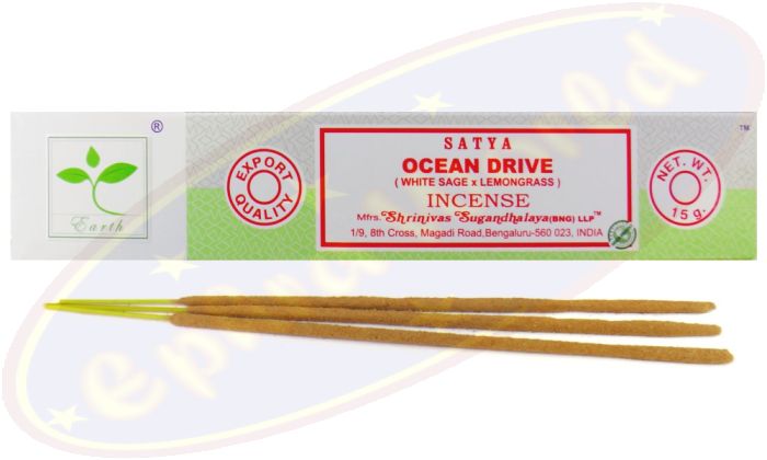 Satya Earth Ocean Drive Masala Räucherstäbchen (BNG) LLP