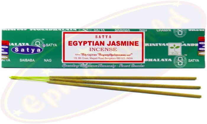Satya Egyptian Jasmine Earth Masala Räucherstäbchen (BNG) LLP